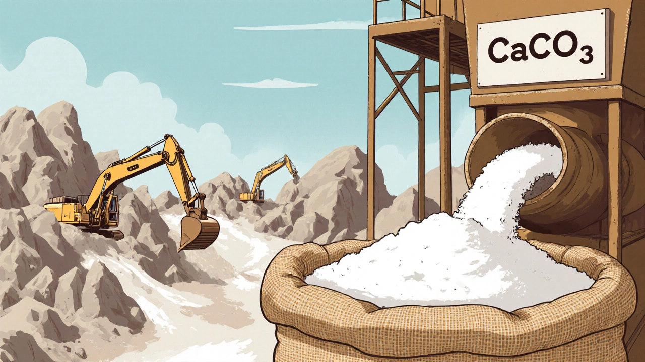 How Calcium Carbonate Boosts Animal Feed Production