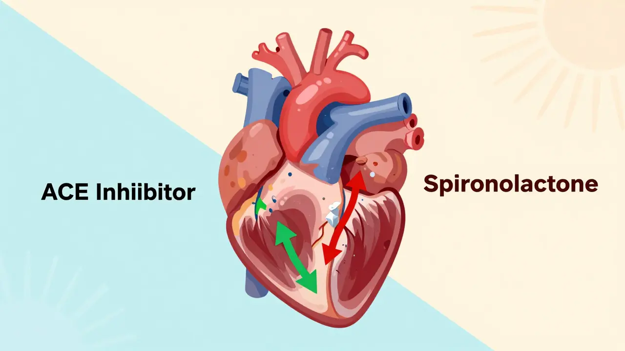 ACE Inhibitors with Spironolactone: What You Need to Know About Hyperkalemia Risk