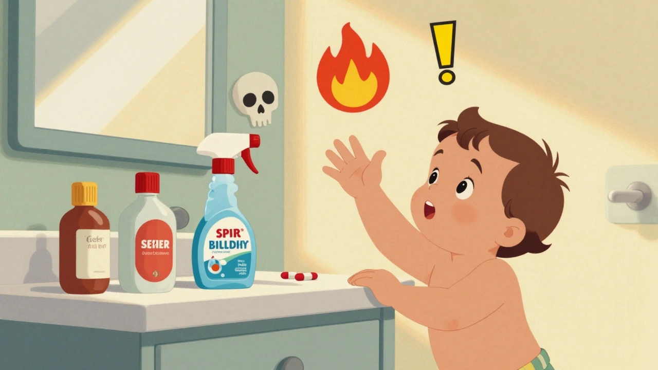 How to Separate Household Chemicals from Medication Storage for Safety