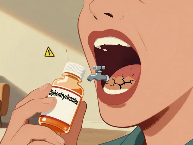 Anticholinergic Effects of Antihistamines: Dry Mouth, Constipation, Urinary Issues