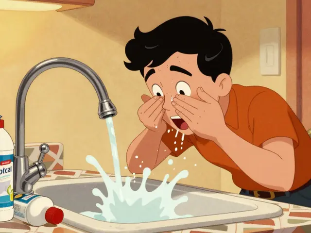 Ocular Trauma: What to Do When Chemicals Splash in Your Eye