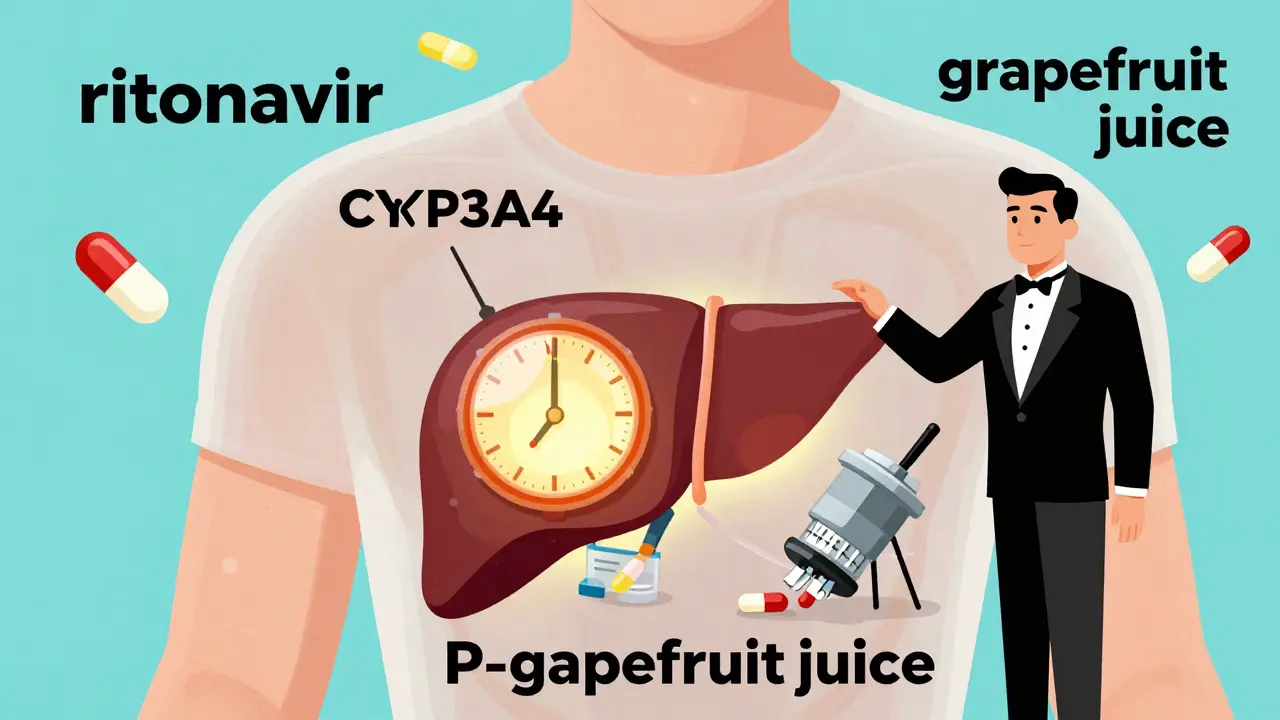 Antiviral Medications and CYP3A4/P-gp Interactions: What You Need to Know