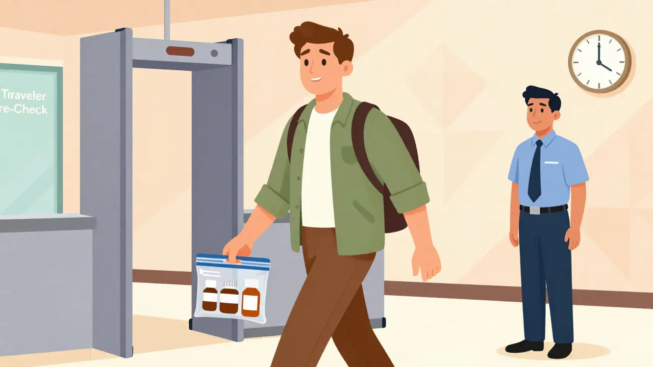 How to Clear Security with Liquid Medications and Supplies at Airports