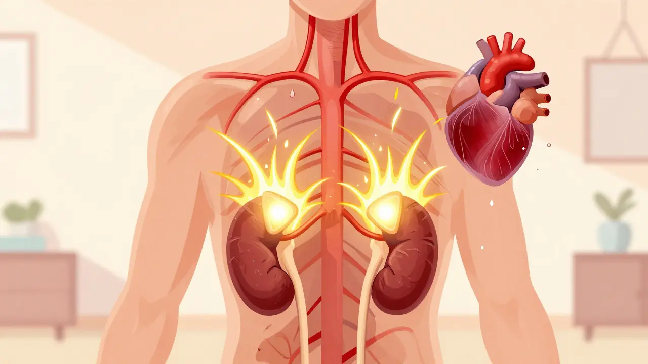 Pheochromocytoma: The Rare Adrenal Tumor That Mimics Anxiety and Raises Blood Pressure