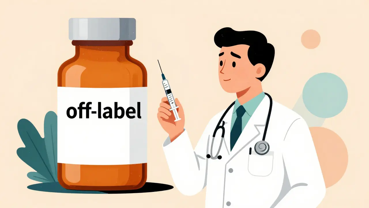 Mid-century modern art of a doctor carefully dosing medication for a child